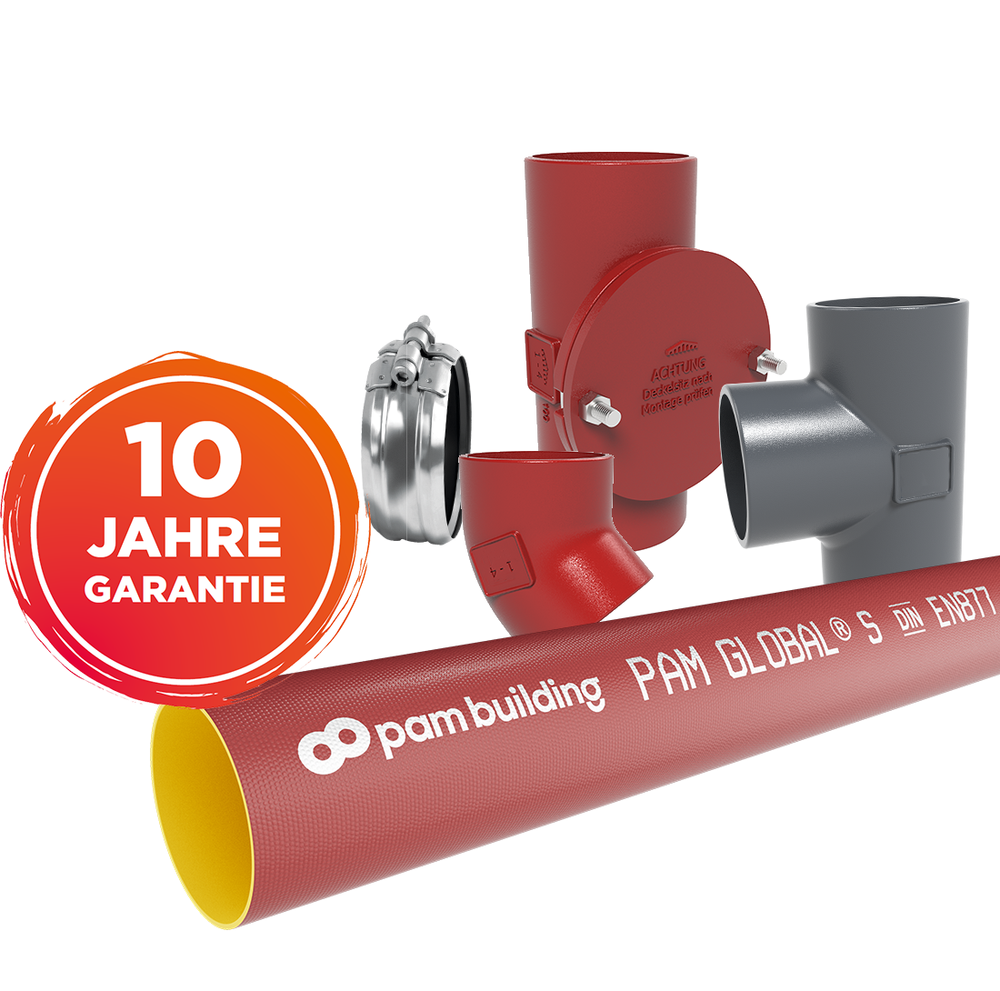 PAM-GLOBAL 10 Jahre Garantie