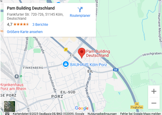 Google Maps Pam Building